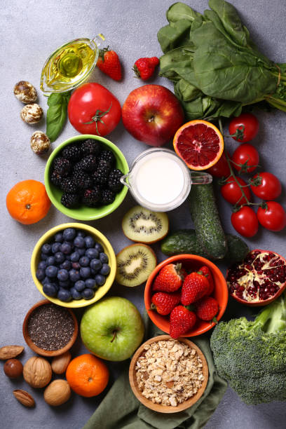 istock products mix for healthy eating 1215286634