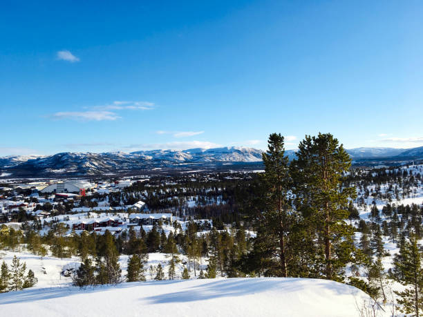 istock Panorma view of Alta in Norway 1215290881