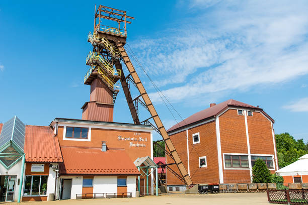 Salt mine shaft in Bochnia (Poland)