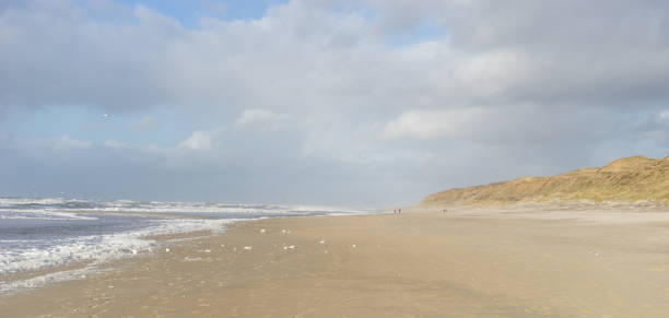 Beach with blue sky