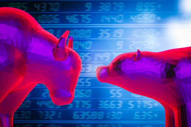 istock Bull and bear economy concept 1215297724