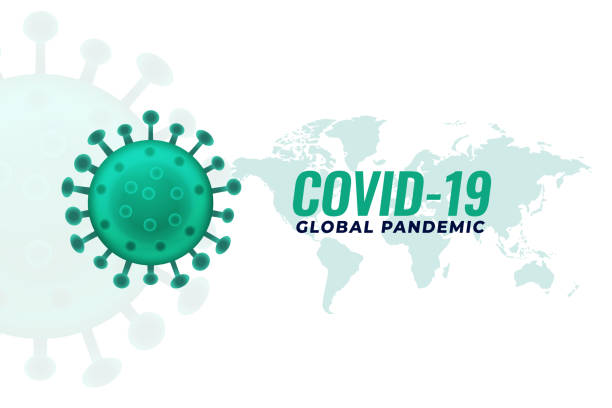 illustrazioni stock, clip art, cartoni animati e icone di tendenza di covid19 coronavirus pandemia infezione sfogo sfondo design - outburst