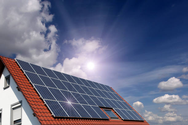 Solar panels renewable energy sustainable resources