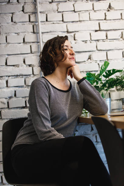 istock Charming looks for the other side of the work table 1215304933