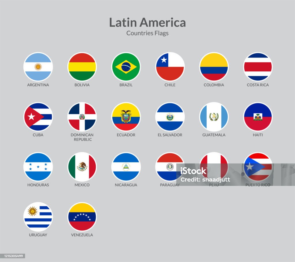 Bộ Sưu Tập Biểu Tượng Cờ Các Nước Mỹ Latinh Biểu Tượng Cờ Trò ...