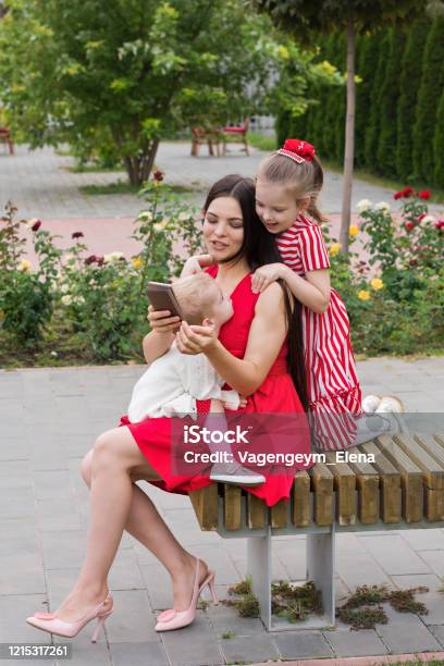 Working Mom On Maternity Leave Stock Photo - Download Image Now - Adult, Baby - Human Age, Beauty