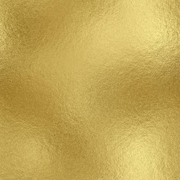 texture sans couture de papier d’or, fond doré - aluminium photos et images de collection