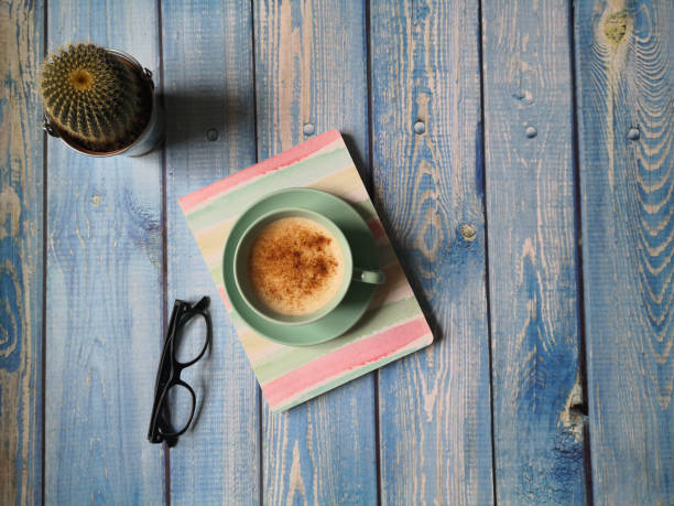 Coffee on the desk