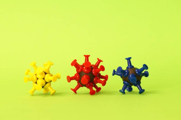 istock Coronavirus outbreak and coronaviruses influenza background with colored pin, thumbtacks push pins. Corona-Virus 2019-nCov, COVID-19, pandemic medical health risk concepts 1215327119