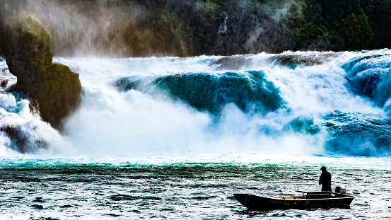 Rhine waterfalls in Switzerland is definitely a worthy place to shoot & fish...