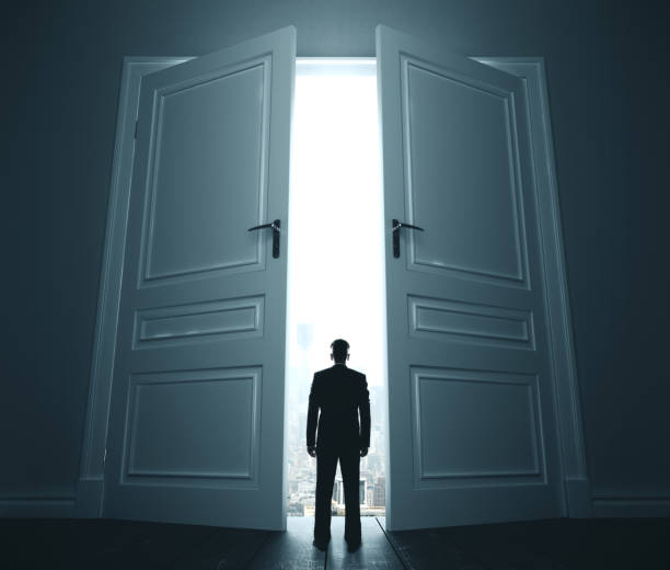 istock Businessman in room 1215332071