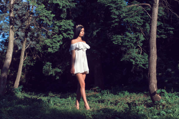 istock May walk in the park with a girl 1215334608