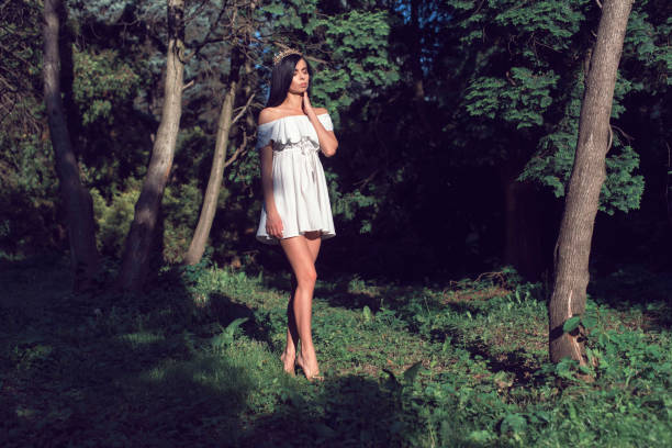 istock May walk in the park with a girl 1215334734