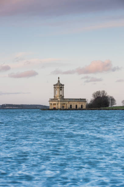 istock Rutland Water Normanton Church 1215341936