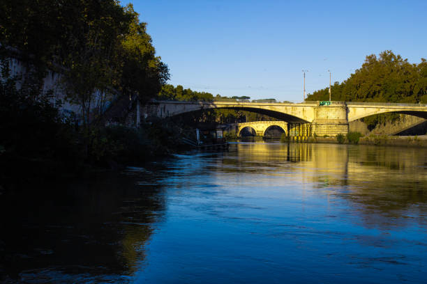 istock Rome, Sunny day, bridge over the Tiber river 1215350209