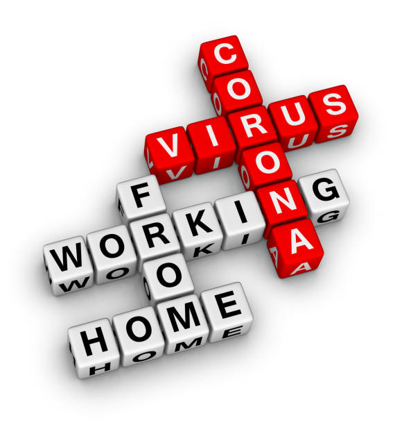istock Working from home during corona virus Covid-19. 1215350620