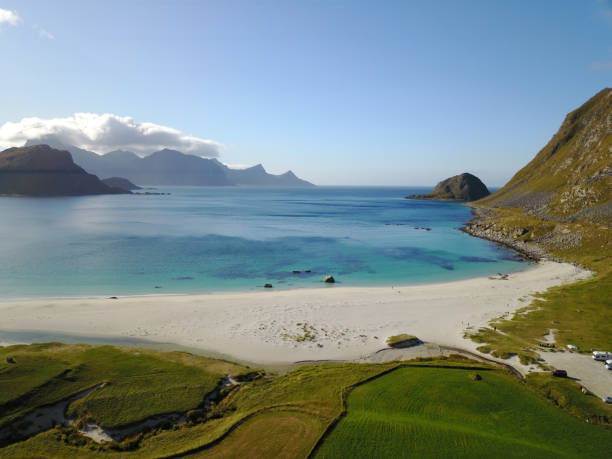 istock Drone views from Mount Matind near Bleik, in Norway 1215356317