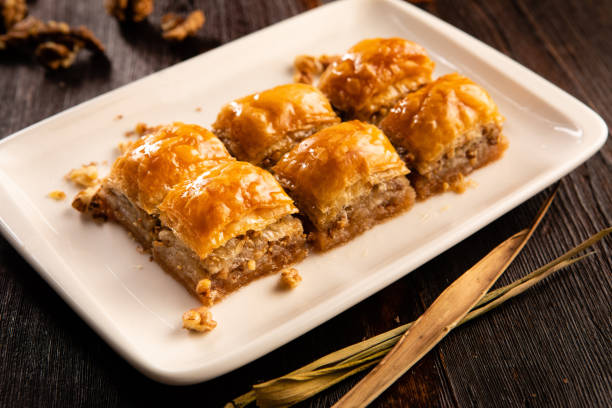 istock Turkish dessert baklava 1215356786