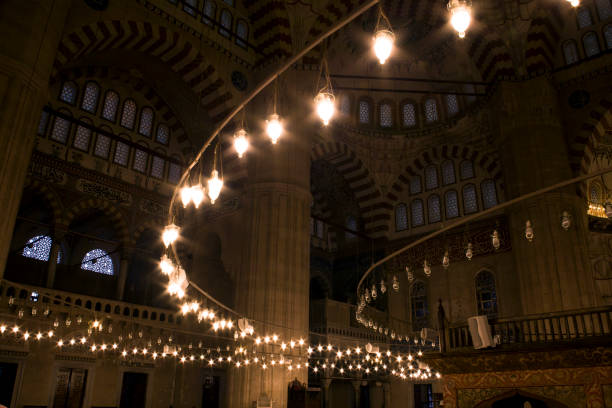 selimiye mosque - ancient arabic style arch architecture imagens e fotografias de stock
