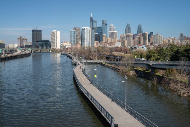 istock Scenic view on Philadelphia Downtown over Schuylkill River Park in early springtime. 1215363314