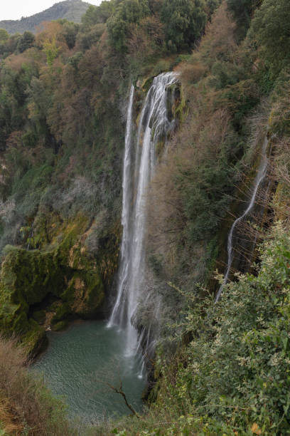istock Marble waterfall near Terni in Umbria, Italy 1215366067