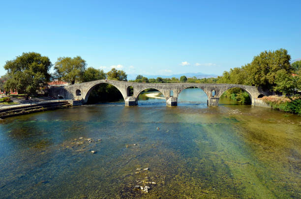 istock Greece, Medieval Bridge of Arta 1215366340