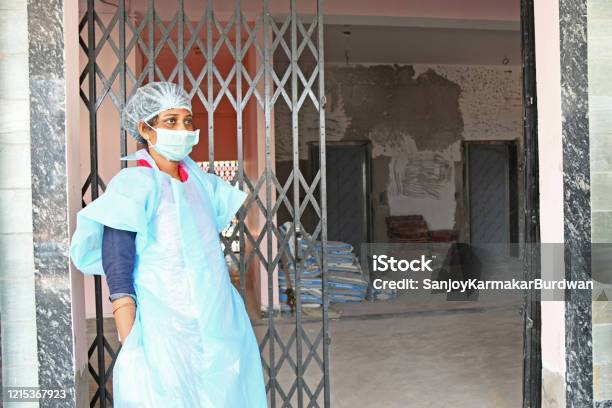 The Newly Constructed Department Of Agriculture Office Has Been Created As An Emergency Quarantine Center On Novel Coronavirus At Burdwan Town Purba Bardhaman West Bengal India Stock Photo - Download Image Now