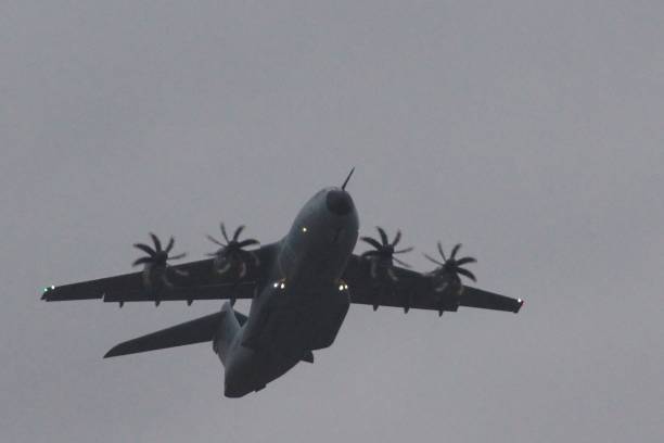 istock RAF A400M Atlas fly past 1215369750