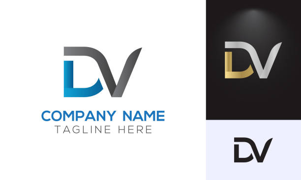 Initial DV Letter Logo With Creative Modern Business Typography Vector Template. Creative Abstract Letter DV Logo Design Initial DV Letter Logo With Creative Modern Business Typography Vector Template. Creative Abstract Letter DV Logo Design initial mr stock illustrations
