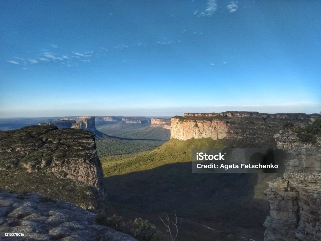 Morro do Pai Inácio, Chapada Diamantina, Bahia, Brazil Chapada Diamantina is a region of Bahia state, in the Northeast of Brazil. This mountain range is also known by other names, such as “Serra do Espinhaço, ” in Minas Gerais, and ”Borborema, ” in the state of Pernambuco and Paraíba. Parque Nacional da Chapada Diamantina Stock Photo