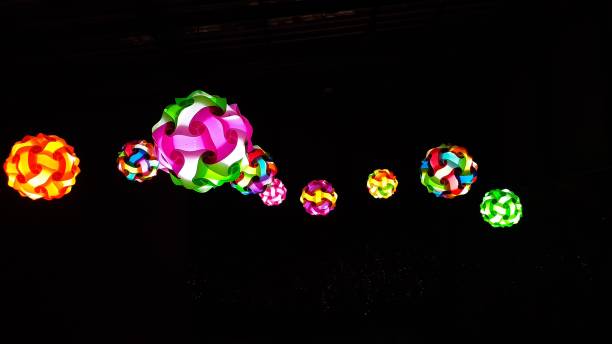 istock Colorful electric lamp 1215381912