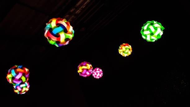 istock Colorful electric lamp 1215381939