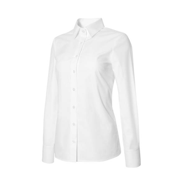istock White female Shirt 1215386209