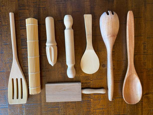istock Knolling - wooden utensils 1215387632