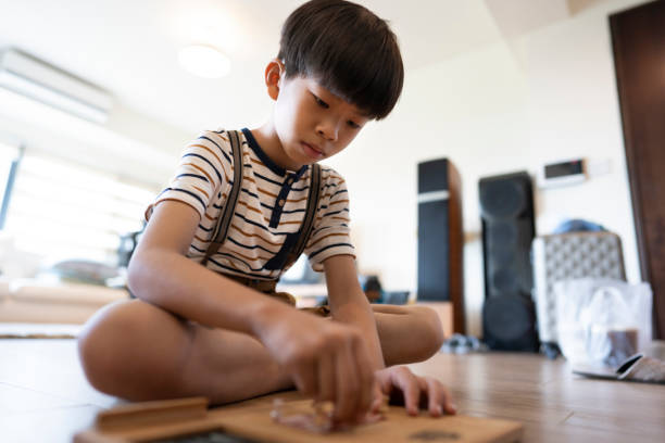 istock Children enjoying to play alone 1215389817