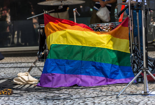 flaga lgbt - sex symbol audio zdjęcia i obrazy z banku zdjęć