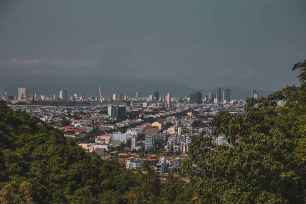 istock Marble mountains views in Danang, Central Vietnam 1215398608