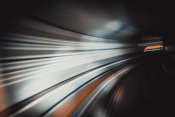 istock Fast subway view of the MRT in Singapore 1215402931