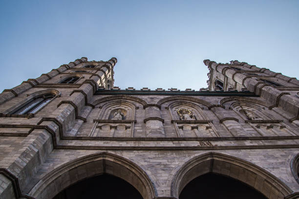 istock Notre Dame Cathedral in Montreal in Canada 1215408936