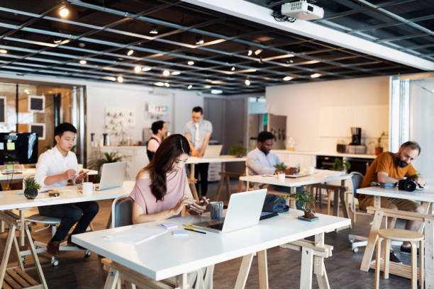 istock Air is filled with enthusiasm in this office 1215414059