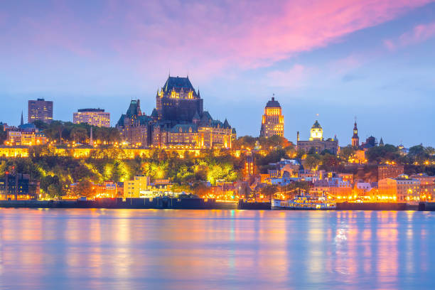 istock Panoramic view of Quebec City skyline in Canada 1215415010