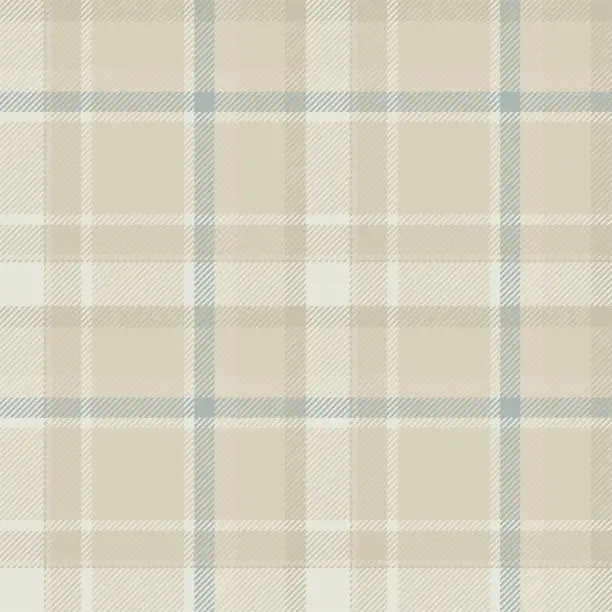 Vector illustration of Tartan scotland seamless plaid pattern vector. Retro background fabric. Vintage check color square geometric texture.