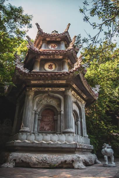 istock Marble mountains views in Danang, Central Vietnam 1215415919