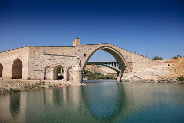 istock Turkey. The Malabadi Bridge on the Batman River (built 1146-1147 by Timurtas of Mardin) 1215416909