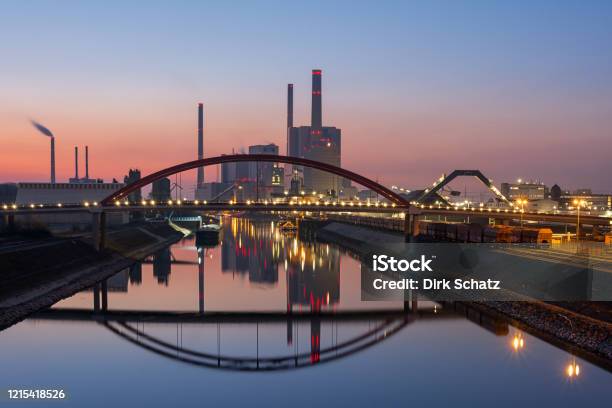 Gkm Sunset Stock Photo - Download Image Now - Karlsruhe, Mannheim, Germany