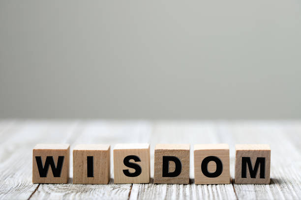 istock Wisdom word written on wood block 1215422887