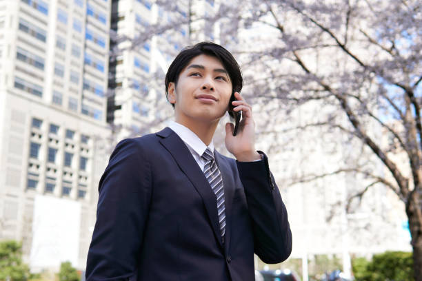 istock A Japanese businessman 1215423076