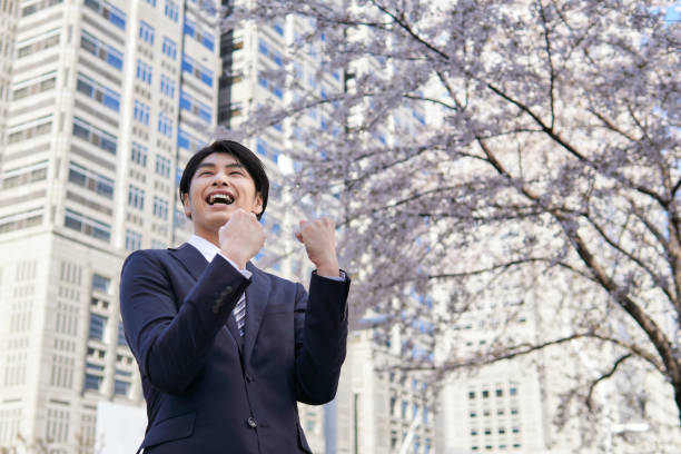 istock A Japanese businessman 1215423080