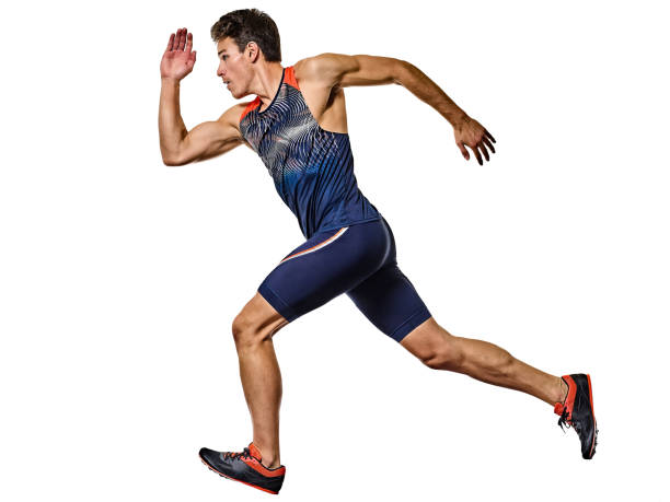 istock young man athletics runner running sprinter sprinting isolated white background 1215423086