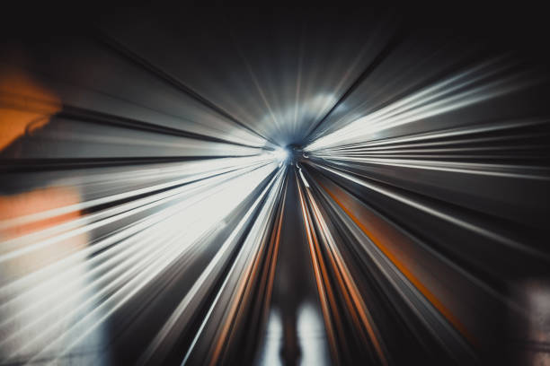 istock Fast subway view of the MRT in Singapore 1215423104